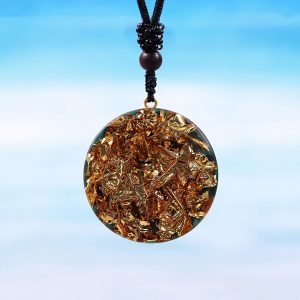 Collier Orgonite de Protection - Malachite - Orgonite Pendentif - Yogazen