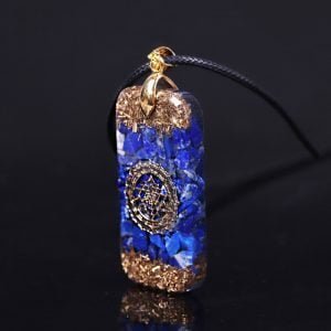 Pendentif Orgonite - Lapis Lazuli - Orgonite Pendentif - Yogazen