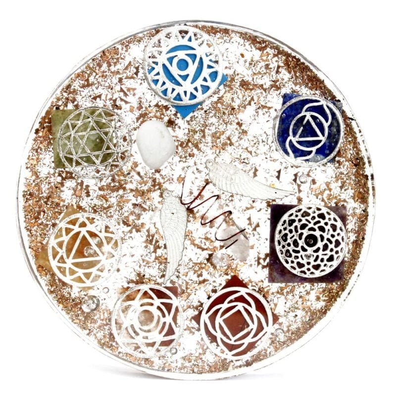 Orgonite Aile d'Ange et 7 Chakras - Orgonite - Yogazen