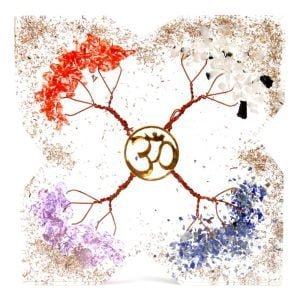 Orgonite Arbre de Vie - Symbole Aum - Orgonite - Yogazen