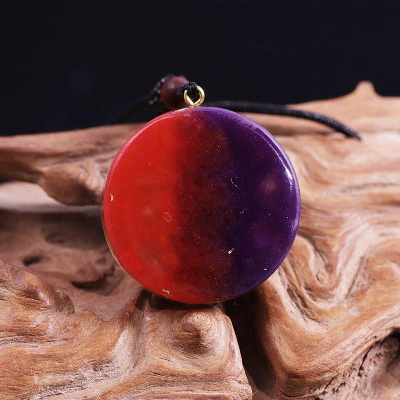Pendentif Orgonite - Fleur de Lotus - Orgonite Pendentif - Yogazen