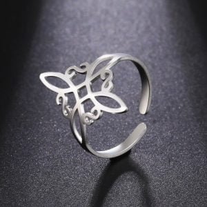 Bague Noeud de Sorcière - Bague Symbole Sacré - Yogazen