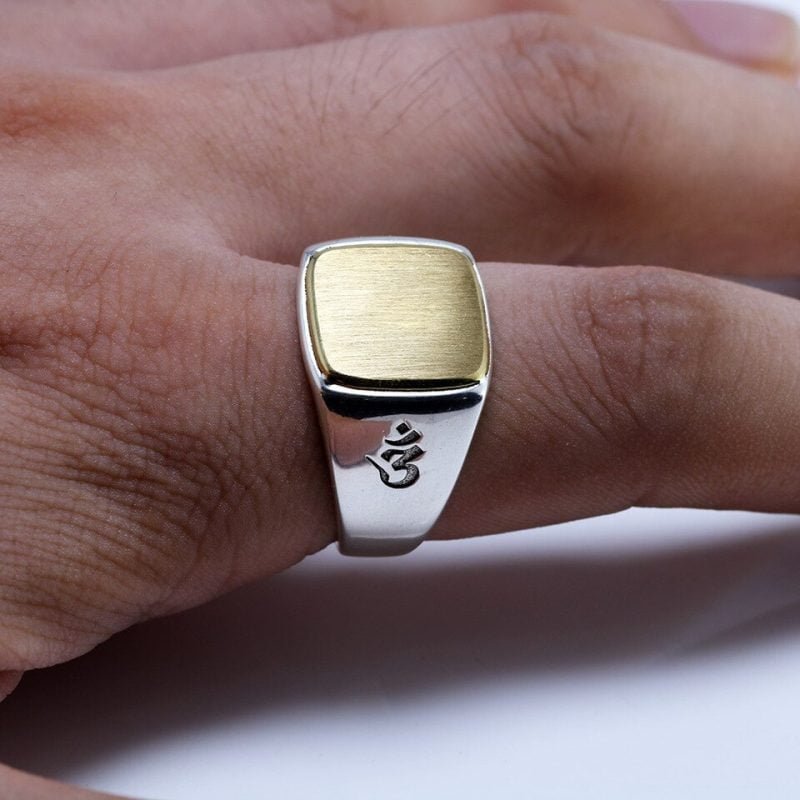 Bague Bouddhiste Homme - Bague Tibétaine - Yogazen