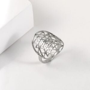 Bague Sri Yantra - Bague Symbole Sacré - Yogazen
