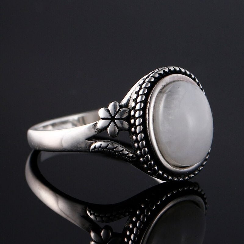 Bague Femme Pierre de Lune - Bague Pierre de Lune - Yogazen