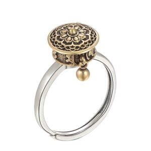 Bague Bouddhiste Porte-Bonheur - Bague Tibétaine - Yogazen