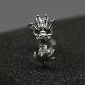 Bague Dragon Homme - Bague Tibétaine - Yogazen