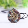 Pendentif Orgonite Sri Yantra - Orgonite Pendentif - Yogazen