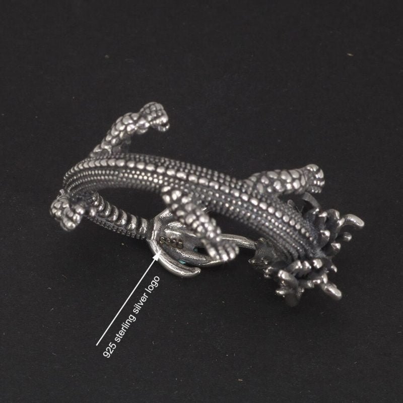Bague Dragon Homme - Bague Tibétaine - Yogazen
