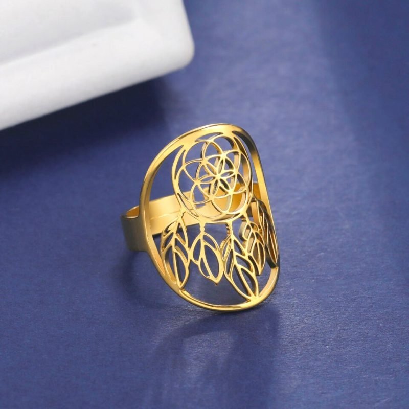 Bague Attrape Rêve - Bague Symbole Sacré - Yogazen