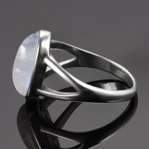 Bague Cabochon Pierre de Lune - Bague Pierre de Lune - Yogazen