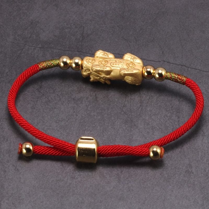 Bracelet Feng Shui Rouge - Bracelet Feng Shui - Yogazen