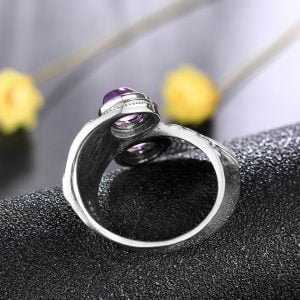 Bague Améthyste Vintage - Bague Améthyste - Yogazen