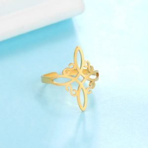 Bague Noeud de Sorcière - Bague Symbole Sacré - Yogazen