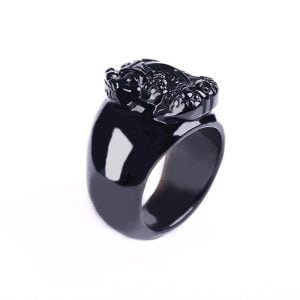 Bague de Protection et de Richesse - Pixiu - Bague Tibétaine - Yogazen