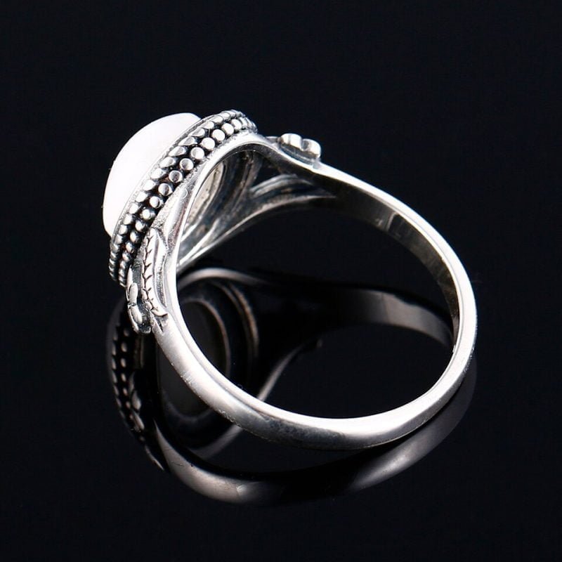Bague Femme Pierre de Lune - Bague Pierre de Lune - Yogazen