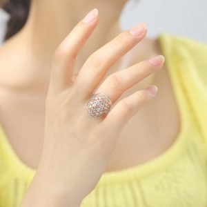 Bague Sri Yantra - Bague Symbole Sacré - Yogazen