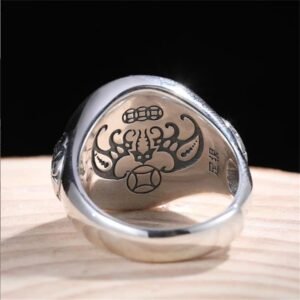 Bague Argent Yin Yang - Bague Tibétaine - Yogazen