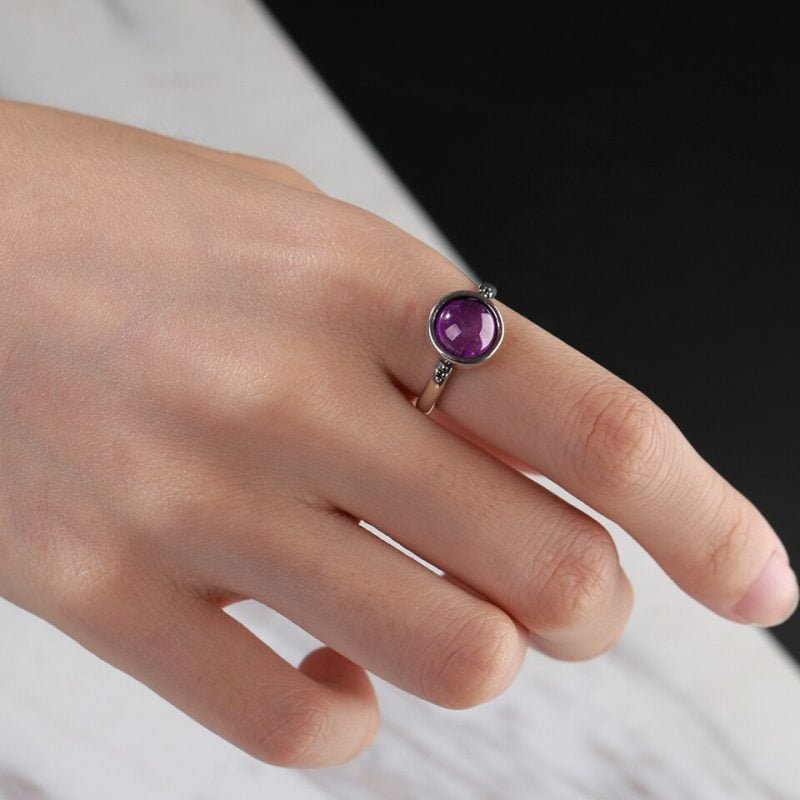 Bague en Améthyste - Bague Améthyste - Yogazen