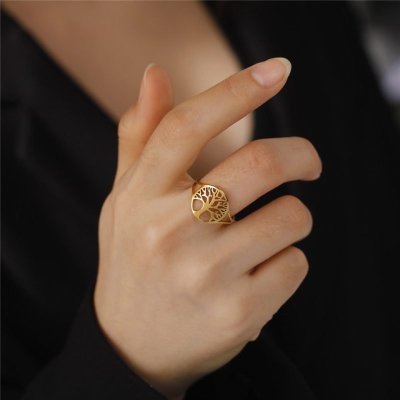 Bague Arbre de Vie Femme - Bague Symbole Sacré - Yogazen