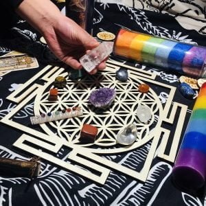 Fleur de Vie Géométrie Sacrée - Rechargement et Purification - Yogazen