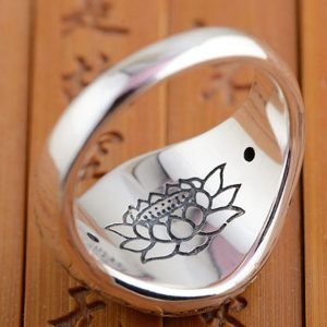 Bague Om Mani Padme Hum - Bague Tibétaine - Yogazen