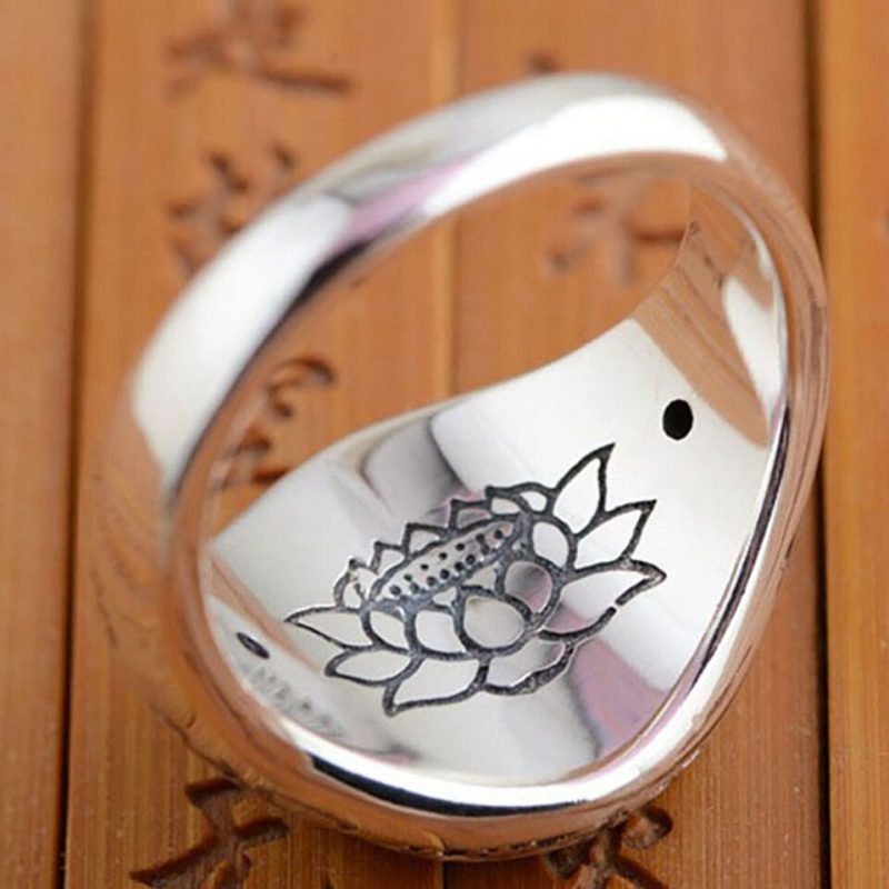 Bague Om Mani Padme Hum - Bague Tibétaine - Yogazen