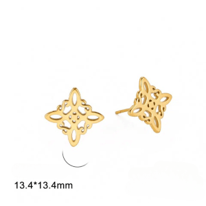 Boucles d'Oreilles Noeud de Sorcière - Bijoux de Protection - Yogazen
