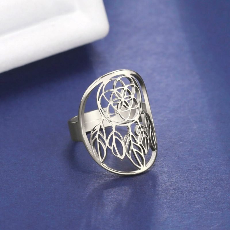 Bague Attrape Rêve - Bague Symbole Sacré - Yogazen