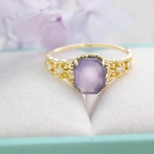 Bague Améthyste Femme - Bague Améthyste - Yogazen