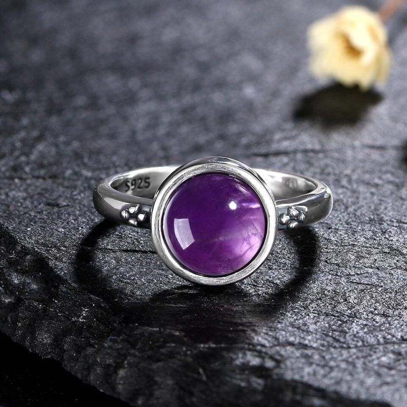 Bague en Améthyste - Bague Améthyste - Yogazen