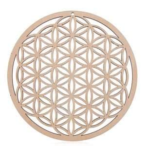 Fleur de Vie Murale en Bois - Deco Zen - Yogazen