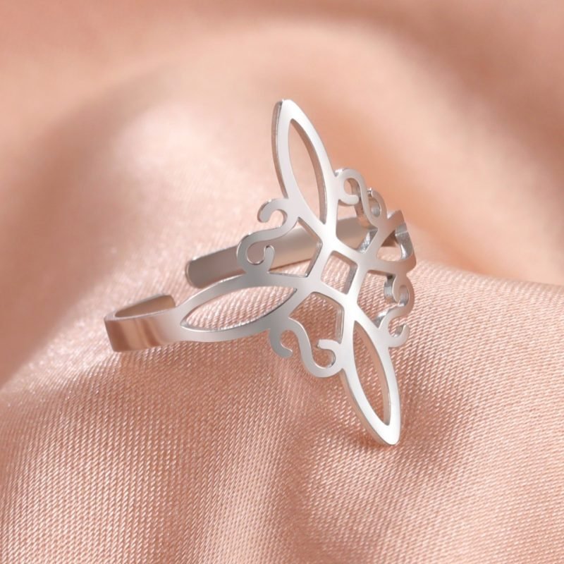 Bague Noeud de Sorcière - Bague Symbole Sacré - Yogazen