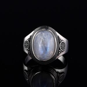 Bague Homme Pierre de Lune - Bague Pierre de Lune - Yogazen