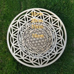 Fleur de Vie Murale en Bois - Deco Zen - Yogazen