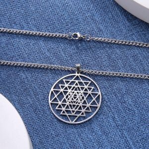 Collier Sri Yantra - Bijoux de Protection - Yogazen