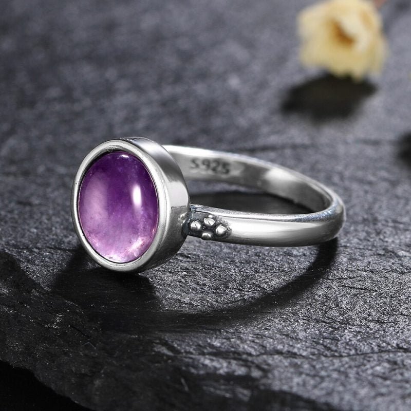 Bague en Améthyste - Bague Améthyste - Yogazen