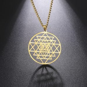 Collier Sri Yantra - Bijoux de Protection - Yogazen