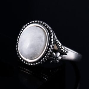 Bague Femme Pierre de Lune - Bague Pierre de Lune - Yogazen