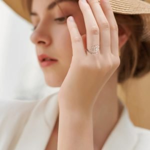 Bague Lotus Femme - Bague Symbole Sacré - Yogazen