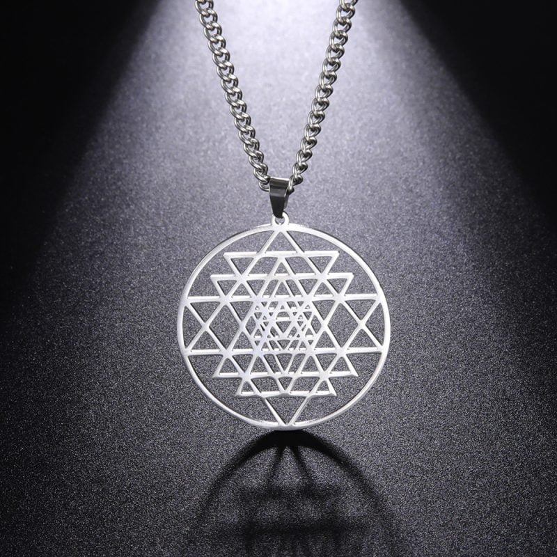 Collier Sri Yantra - Bijoux de Protection - Yogazen