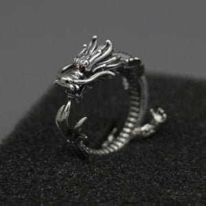 Bague Dragon Homme - Bague Tibétaine - Yogazen