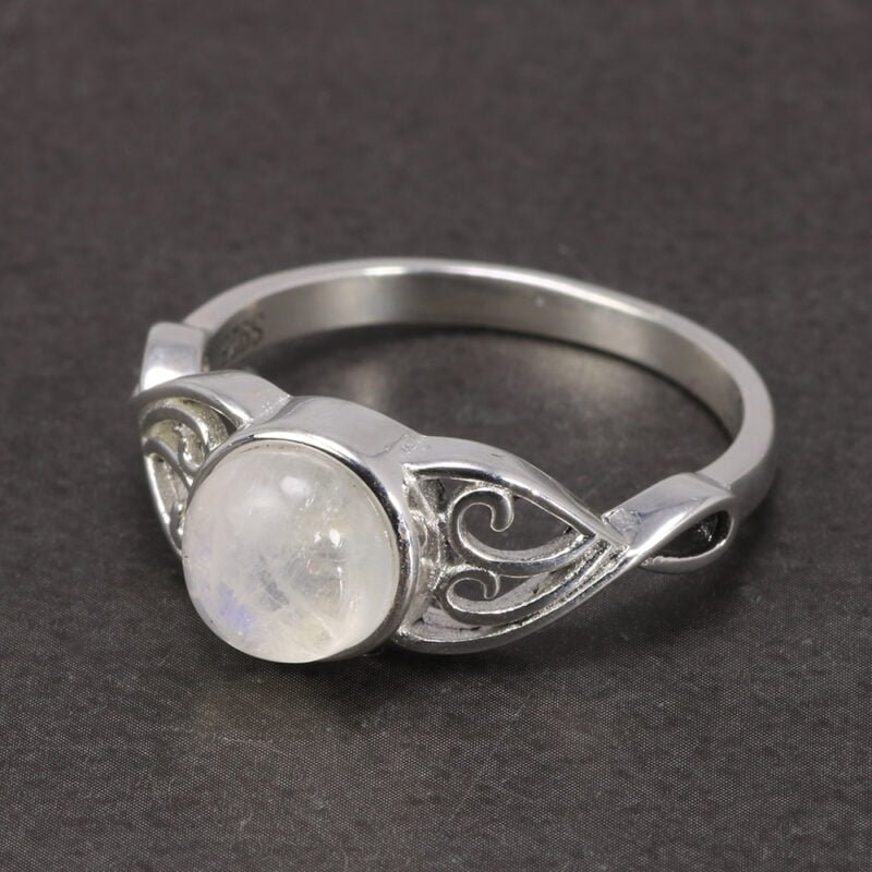 Bague Pierre de Lune Véritable - Bague Pierre de Lune - Yogazen