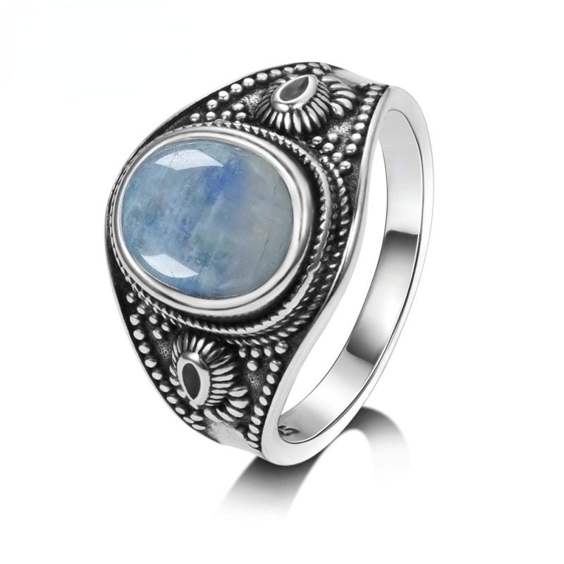 Bague Pierre de Lune Vintage - Bague Pierre de Lune - Yogazen