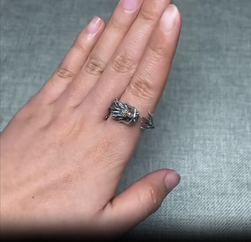 Bague Dragon Homme - Bague Tibétaine - Yogazen