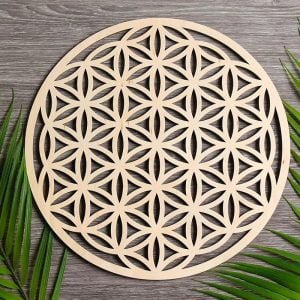 Fleur de Vie en Bois - Rechargement et Purification - Yogazen