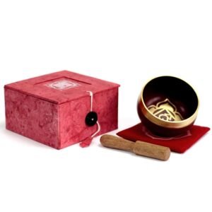 Bol Chantant Chakra Racine - Kit Complet - Bien-Être - Yogazen