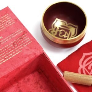 Bol Chantant Chakra Racine - Kit Complet - Bien-Être - Yogazen