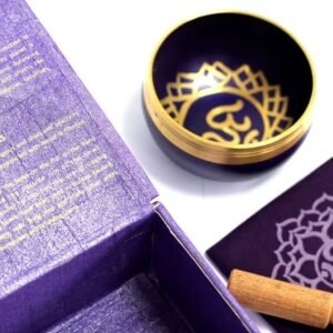 Bol Chantant Chakra Couronne - Kit Complet - Bien-Être - Yogazen