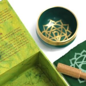 Bol Tibétain Chakra Coeur - Kit Complet - Bien-Être - Yogazen